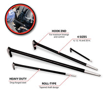 Performance Tool Roll Type Pry Bar Set (4-Piece Set)