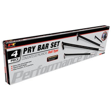 Performance Tool Roll Type Pry Bar Set (4-Piece Set)