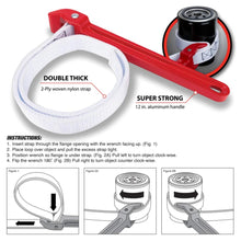 Performance Tool 12" Aluminum Strap Wrench