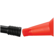 Performance Tool Funnel with 18-Inch Flex Spout Plastic  Red