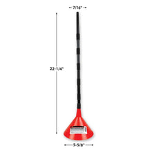 Performance Tool Funnel with 18-Inch Flex Spout Plastic  Red