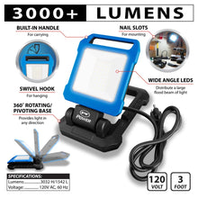 Performance Tool 120V 3000 Lumen LED Work Light