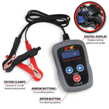 Performance Tool Digital 12V Battery Analyzer