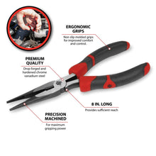Performance Tool 8" Long Nose Pliers