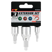 Performance Tool Magnetic Extension Set (3-Piece)