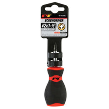 Performance Tool 1-1/2" Phillips Stubby Screwdriver with Magnetic Tip - PH #2