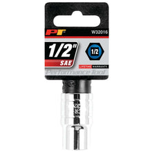 Performance Tool 1/2" Drive 6-Point SAE 1/2" Socket