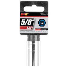 Performance Tool 1/2" Drive 6-Point SAE 5/8" Socket