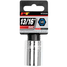 Performance Tool 1/2" Drive 6-Point SAE 13/16" Socket