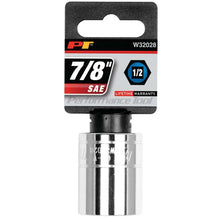 Performance Tool 1/2" Drive 6-Point SAE 7/8" Socket