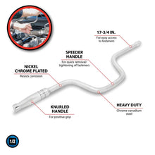 Performance Tool 1/2" Drive Speeder Handle