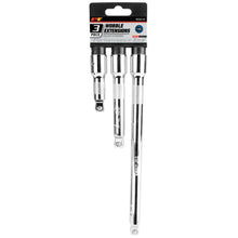 Performance Tool 1/2" Drive Wobble Extension Set (3 Piece)