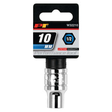 Performance Tool 1/2″ Drive 6-Point Metric 10mm Socket