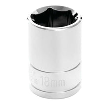 Performance Tool 1/2″ Drive 6-Point Metric 18mm Socket
