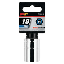 Performance Tool 1/2″ Drive 6-Point Metric 18mm Socket