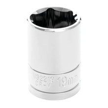 Performance Tool 1/2" Drive 19mm Metric 6-Point Socket