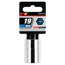 Performance Tool 1/2" Drive 19mm Metric 6-Point Socket