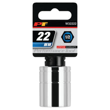 Performance Tool 1/2" Drive 22mm Metric 6-Point Socket