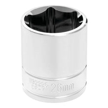 Performance Tool 1/2″ Drive 6-Point Metric 26mm Socket