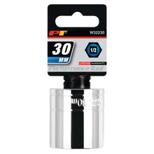 Performance Tool 1/2″ Drive 6-Point Metric 30mm Socket