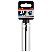 Performance Tool 1/2″ Drive 6-Point Metric 21mm Deep Socket