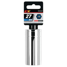Performance Tool 1/2″ Drive 6-Point Metric 27mm Deep Socket