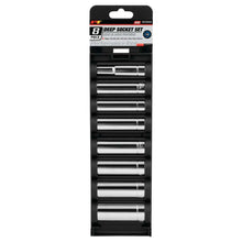 Performance Tool 1/2″ Drive 12-Point SAE Deep Socket Set (8 Piece)