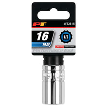 Performance Tool 1/2″ Drive 12-Point Metric 16mm Socket