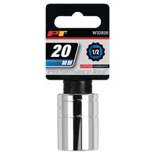 Performance Tool 1/2″ Drive 12-Point Metric 20mm Socket