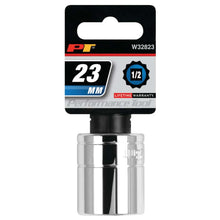 Performance Tool 1/2″ Drive 12-Point Metric 23mm Socket