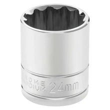 Performance Tool 1/2″ Drive 12-Point Metric 24mm Socket