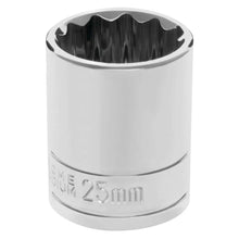 Performance Tool 1/2″ Drive 12-Point Metric 25mm Socket