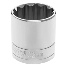 Performance Tool 1/2″ Drive 12-Point Metric 32mm Socket