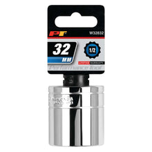 Performance Tool 1/2″ Drive 12-Point Metric 32mm Socket