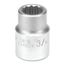 Performance Tool 3/4" Drive 3/4" 12-Point SAE Standard Socket