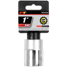 Performance Tool 3/4" Drive 1" 12-Point SAE Standard Socket