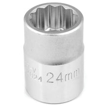 Performance Tool 3/4" Drive 24mm 12-Point Metric Socket