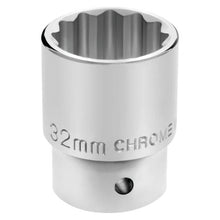 Performance Tool 3/4" Drive 32mm 12-Point Metric Standard Socket