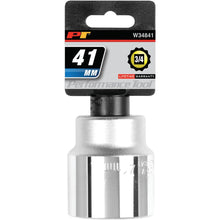 Performance Tool 3/4" Drive 41mm 12-Point Metric Standard Socket