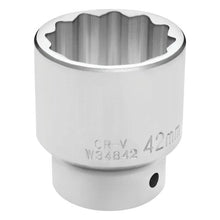 Performance Tool 3/4" Drive 42mm 12-Point Metric Standard Socket