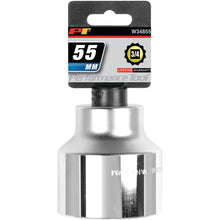 Performance Tool 3/4" Drive 55mm 12-Point Metric Standard Socket