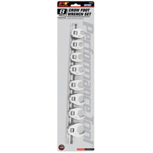 Performance Tool Metric Crowfoot Wrench Set 8-Piece