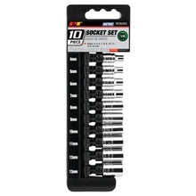 Performance Tool 1/4" Drive 6-Point MET Metric Socket Set (10-Piece Set)