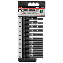 Performance Tool 1/4" Drive 6-point Metric Socket Set (10-Piece Set)