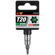 Performance Tool 1/4" Drive T20 Metric Star Bit Socket