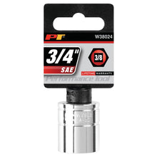 Performance Tool 3/8" Drive 3/4" SAE 6-Point Socket