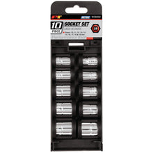 Performance Tool 3/8" Drive Metric Socket Set (10-Piece Set)