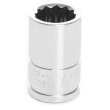 Performance Tool 3/8" Drive 7/16" SAE 12-Point Socket