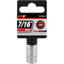 Performance Tool 3/8" Drive 7/16" SAE 12-Point Socket