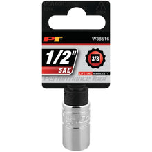 Performance Tool 3/8" Drive 1/2" SAE 12-Point Socket